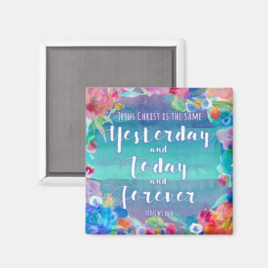 Jezus Christus is dezelfde Magneet (Voorkant / Achterkant)