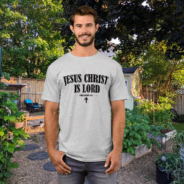 Jezus Christus is Heer Christelijk T-shirt