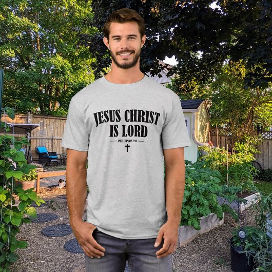 Jezus Christus is Heer Christelijk T-shirt
