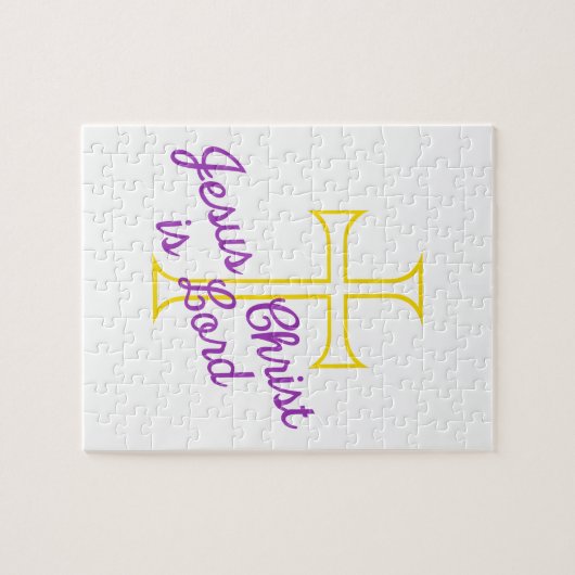 Jezus Christus is Heer Legpuzzel (Horizontaal)