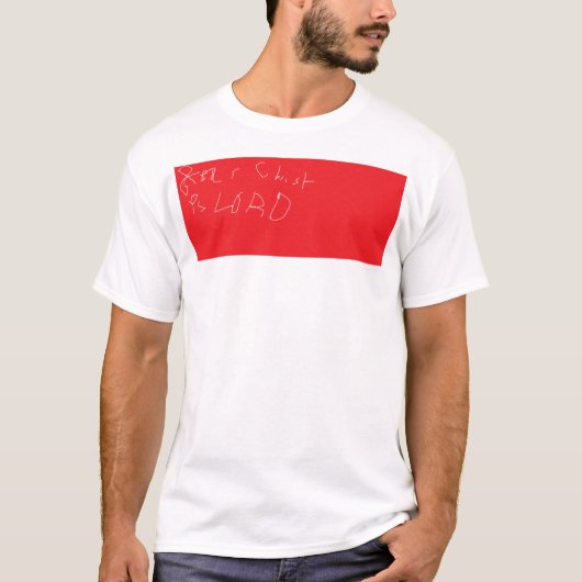 Jezus Christus is Heer T-shirt (Voorkant)