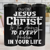 Jezus Christus is het antwoord Thermosbeker