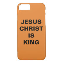 "Jezus Christus is koning" Apple iPhone 8/7 Hoesje
