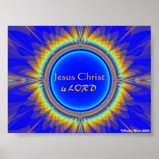 Jezus Christus is LORD Poster