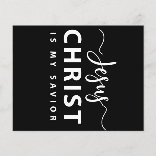 Jezus Christus is mijn redder (Voorkant)