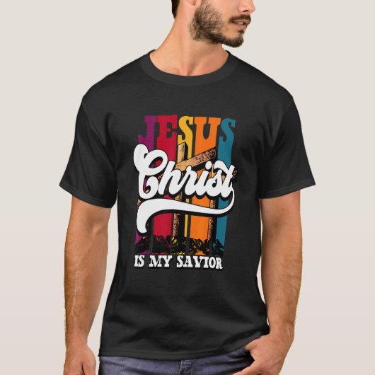 Jezus Christus is mijn redding Christelijk 1 T-shirt (Voorkant)