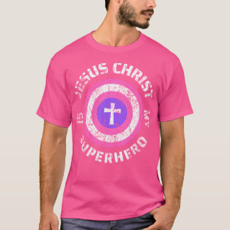 Jezus Christus is mijn superheld Jesus Toddler Gir T-shirt