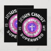 Jezus Christus is mijn superheld Jezus (Voorkant / Achterkant)