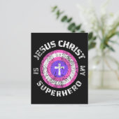 Jezus Christus is mijn superheld Jezus (Staand voorkant)