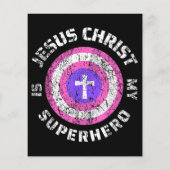 Jezus Christus is mijn superheld Jezus (Achterkant)