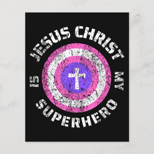 Jezus Christus is mijn superheld Jezus (Voorkant)