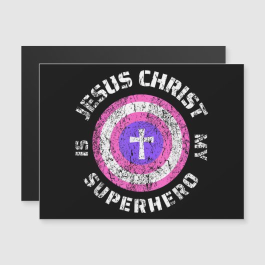 Jezus Christus is mijn superheld Jezus (Voorkant / Achterkant)