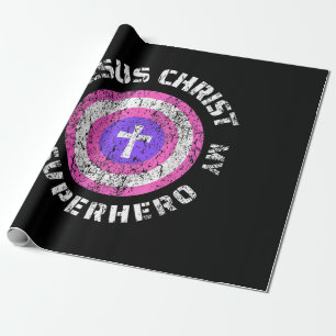 Jezus Christus is mijn superheld Jezus Cadeaupapier