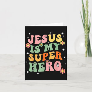 Jezus Christus Is Mijn Superheld Jezus Houdt Van J Kaart