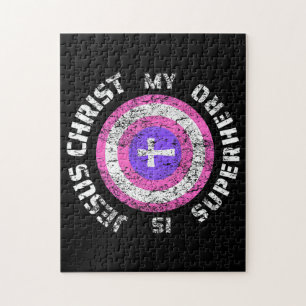 Jezus Christus is mijn superheld Jezus Legpuzzel