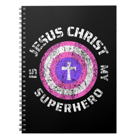 Jezus Christus Is Mijn Superheld Jezus Notitieboek (Voorkant)