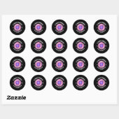 Jezus Christus is mijn superheld Jezus Ronde Sticker (Vel)