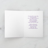 Jezus Christus is verrezen, Paasopstanding Feestdagen Kaart (Binnen)