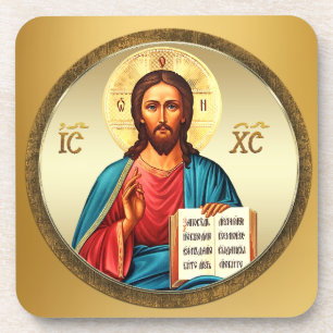 Jezus Christus, Jezus van Nazareth, Isus Hrist Bier Onderzetter