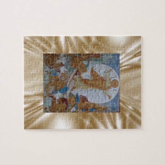 Jezus Christus Jigzaag Puzzle Legpuzzel (Horizontaal)