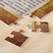 Jezus Christus Jigzaag Puzzle Legpuzzel (Zijkant)