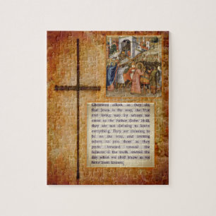 Jezus Christus Jigzaag Puzzle Legpuzzel