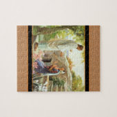 Jezus Christus Jigzaag Puzzle Legpuzzel (Horizontaal)