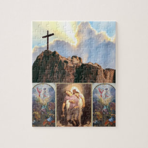 Jezus Christus Jigzaag Puzzle Legpuzzel