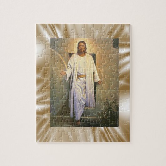 Jezus Christus Jigzaag Puzzle Legpuzzel (Verticaal)