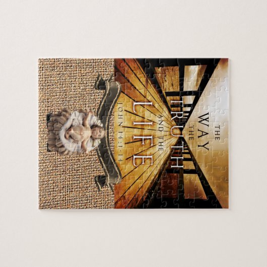 Jezus Christus Jigzaag Puzzle Legpuzzel (Horizontaal)