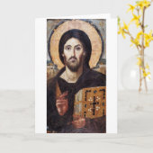 Jezus Christus Kaart (Gele Bloem)