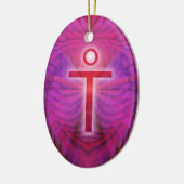 Jezus Christus Keramisch Ornament (Links)