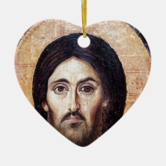 Jezus Christus Keramisch Ornament (Voorkant)