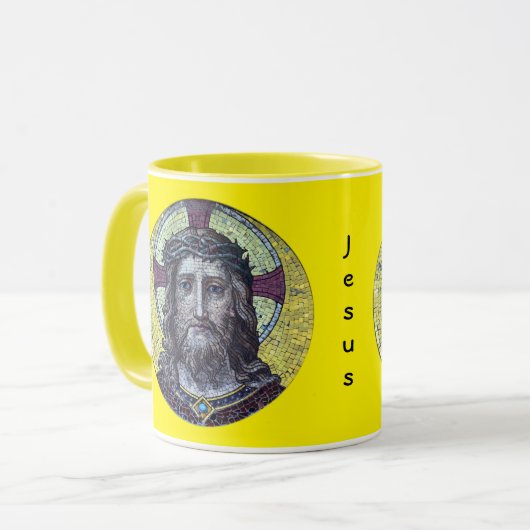 Jezus Christus, Kerk - Mok van thee/koffie (Voorkant links)