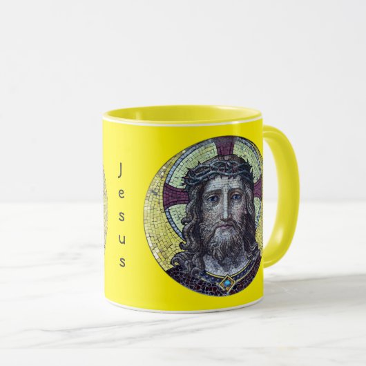 Jezus Christus, Kerk - Mok van thee/koffie (Voorkant rechts)