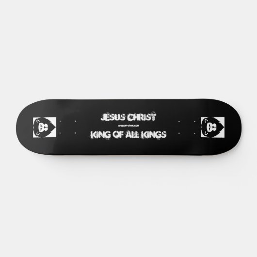 Jezus Christus King Skateboard (Horizontaal)