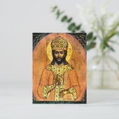 Jezus Christus Koning van Koningen Orthodox Christ Briefkaart (Staand voorkant)