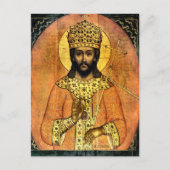 Jezus Christus Koning van Koningen Orthodox Christ Briefkaart (Voorkant)