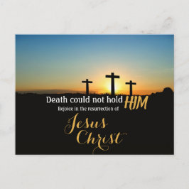 Jezus Christus Kruis Verrijzenis Pasen Briefkaart