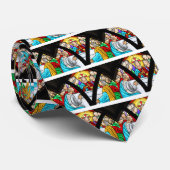 Jezus Christus Laatste Super Glas in lood Stropdas (Opgerold)