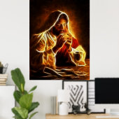 Jezus Christus laatste Super Poster (Thuiskantoor)