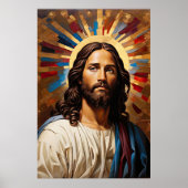 Jezus Christus - Licht van het Geloof Poster (Voorkant)