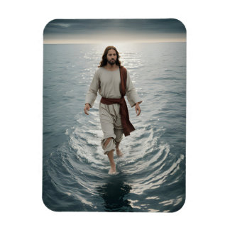 Jezus Christus loopt op water Magneet