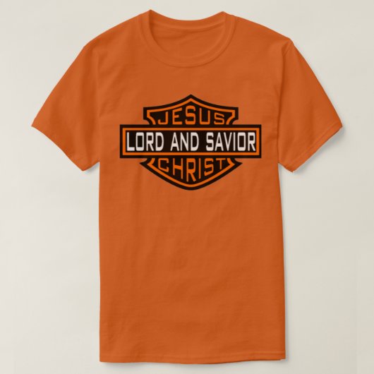 Jezus Christus Lord en Savior T-shirt (Design voorkant)