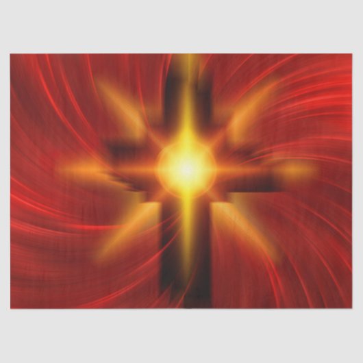 Jezus Christus Lord en Savior Tissuepapier (Voorkant)