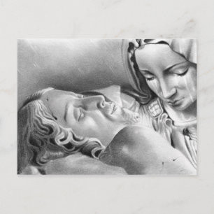 Jezus Christus Maagd Mary Briefkaart