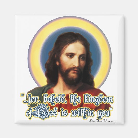 Jezus Christus magneet JC01 (Voorkant)