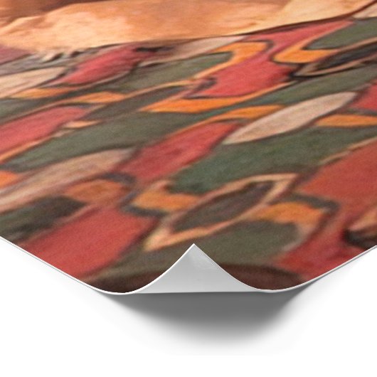 Jezus Christus Martha en Mary B Poster (Hoek)