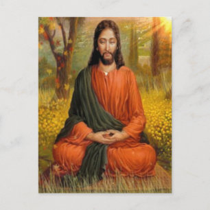 Jezus Christus Meditatie Briefkaart