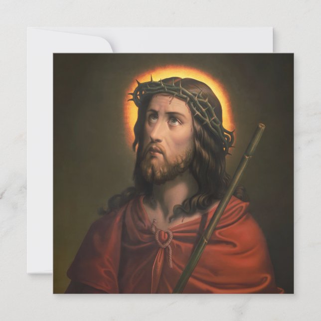 Jezus Christus met de doornenkroon (Voorkant)